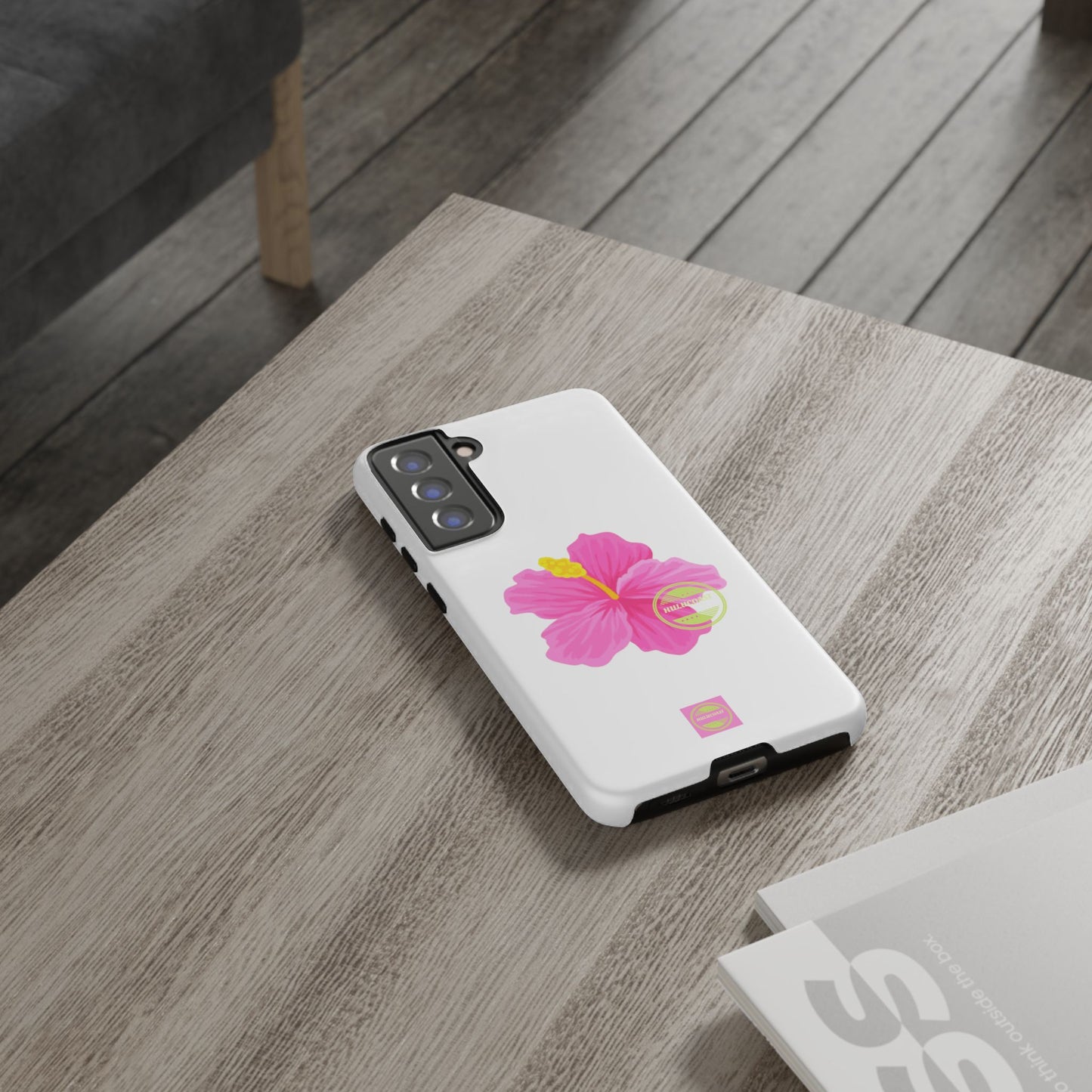 Aloha white phone case