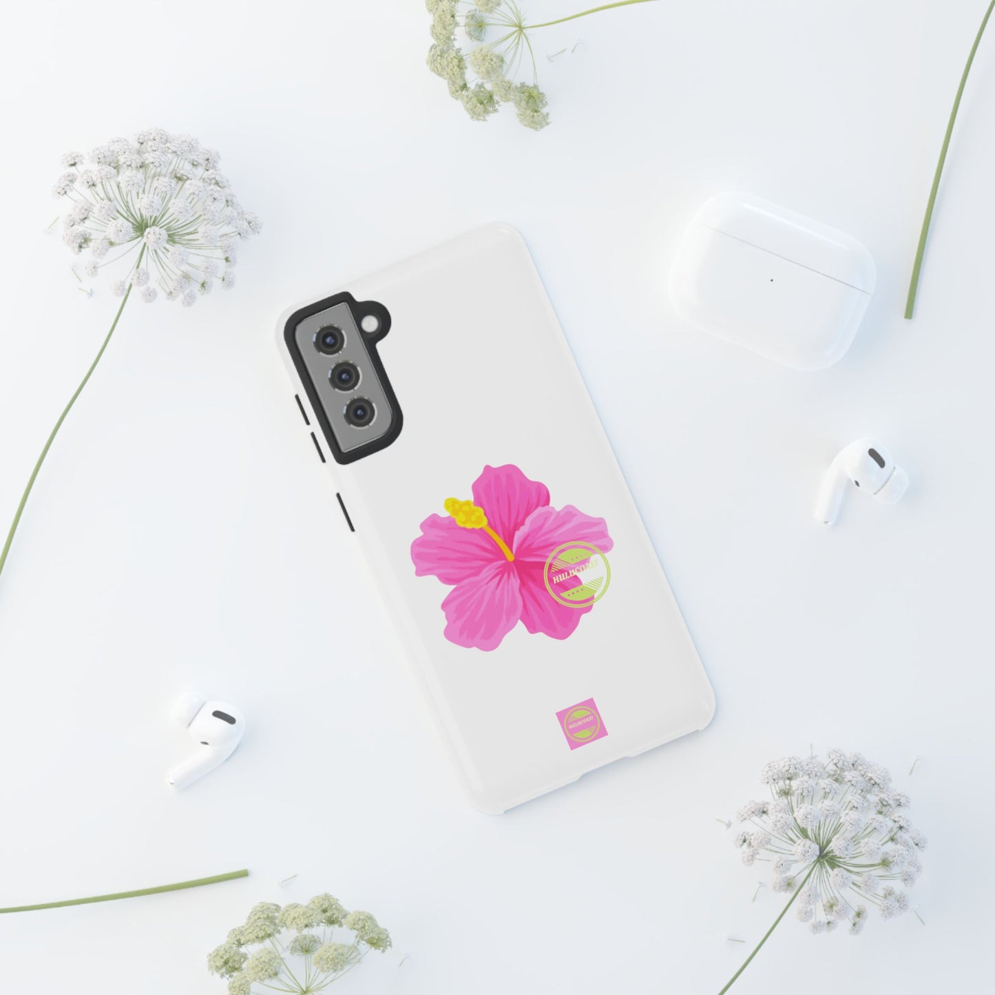 Aloha white phone case