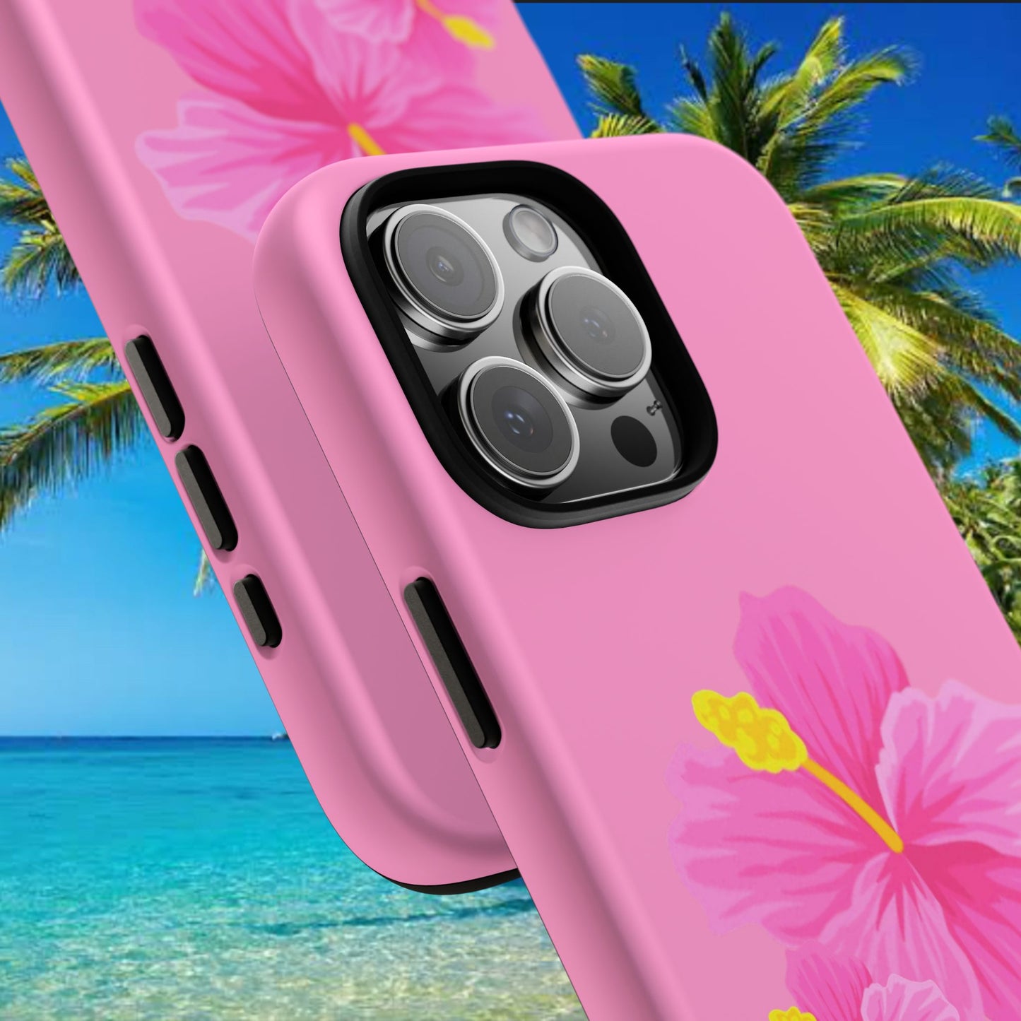 Aloha pink phone case