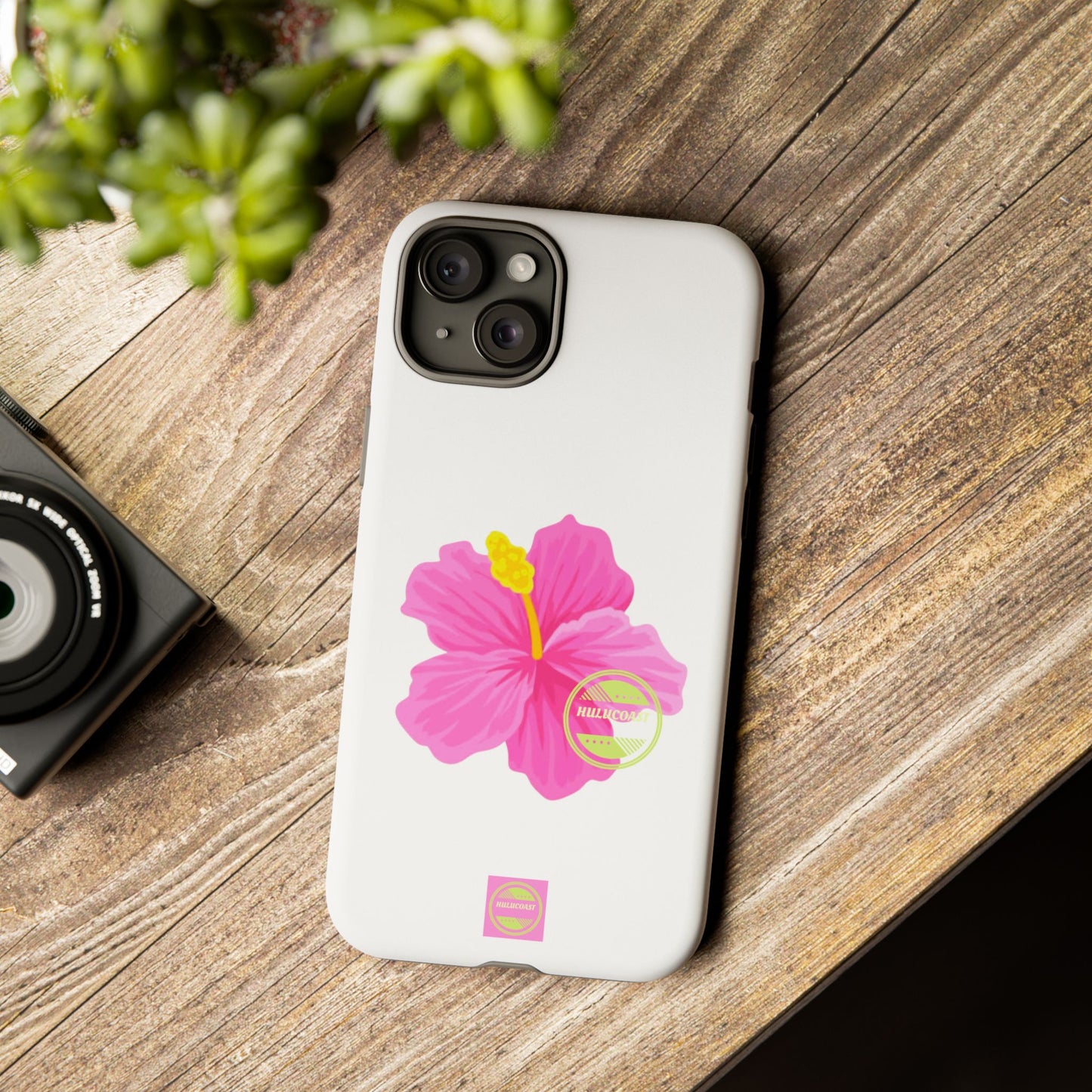 Aloha white phone case