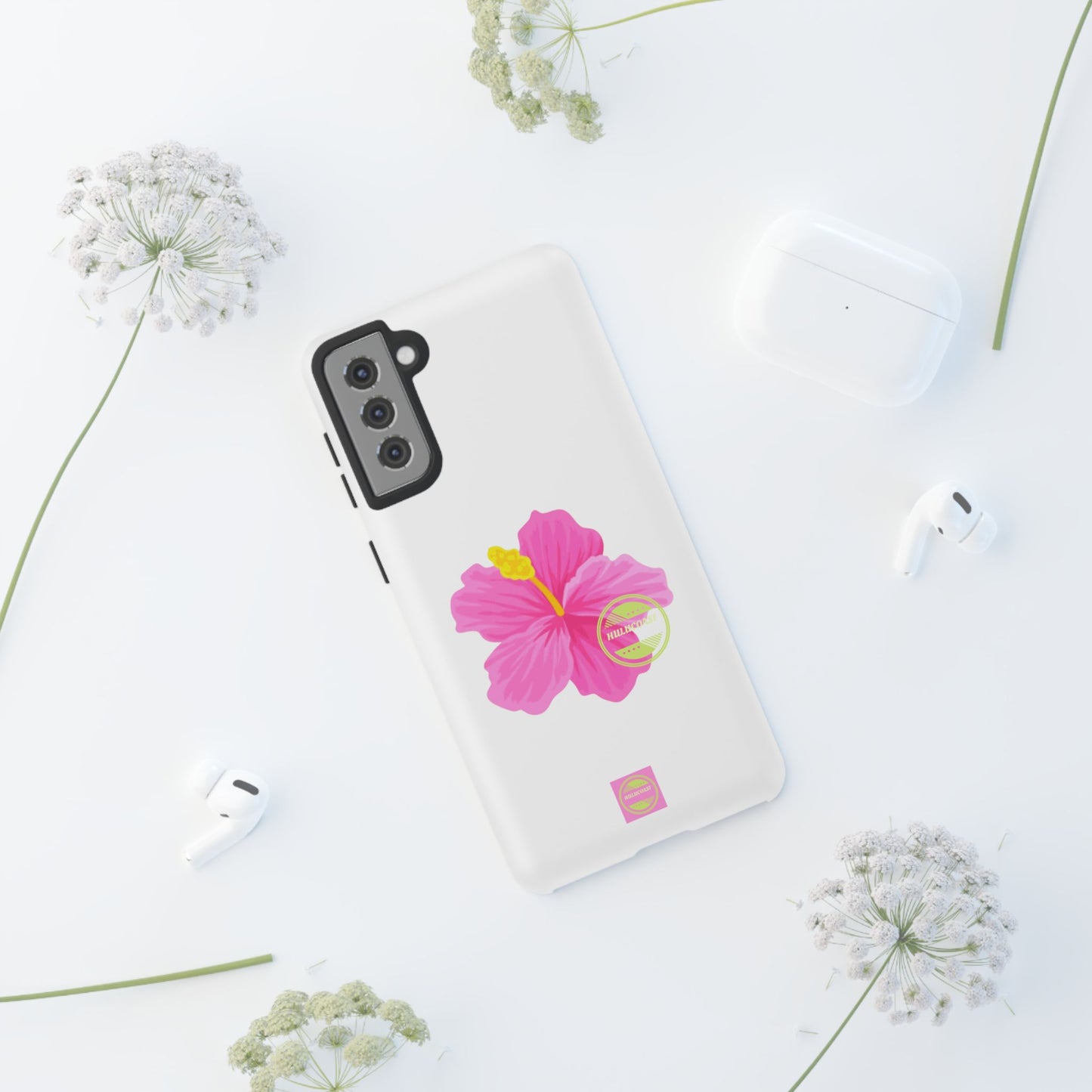 Aloha white phone case