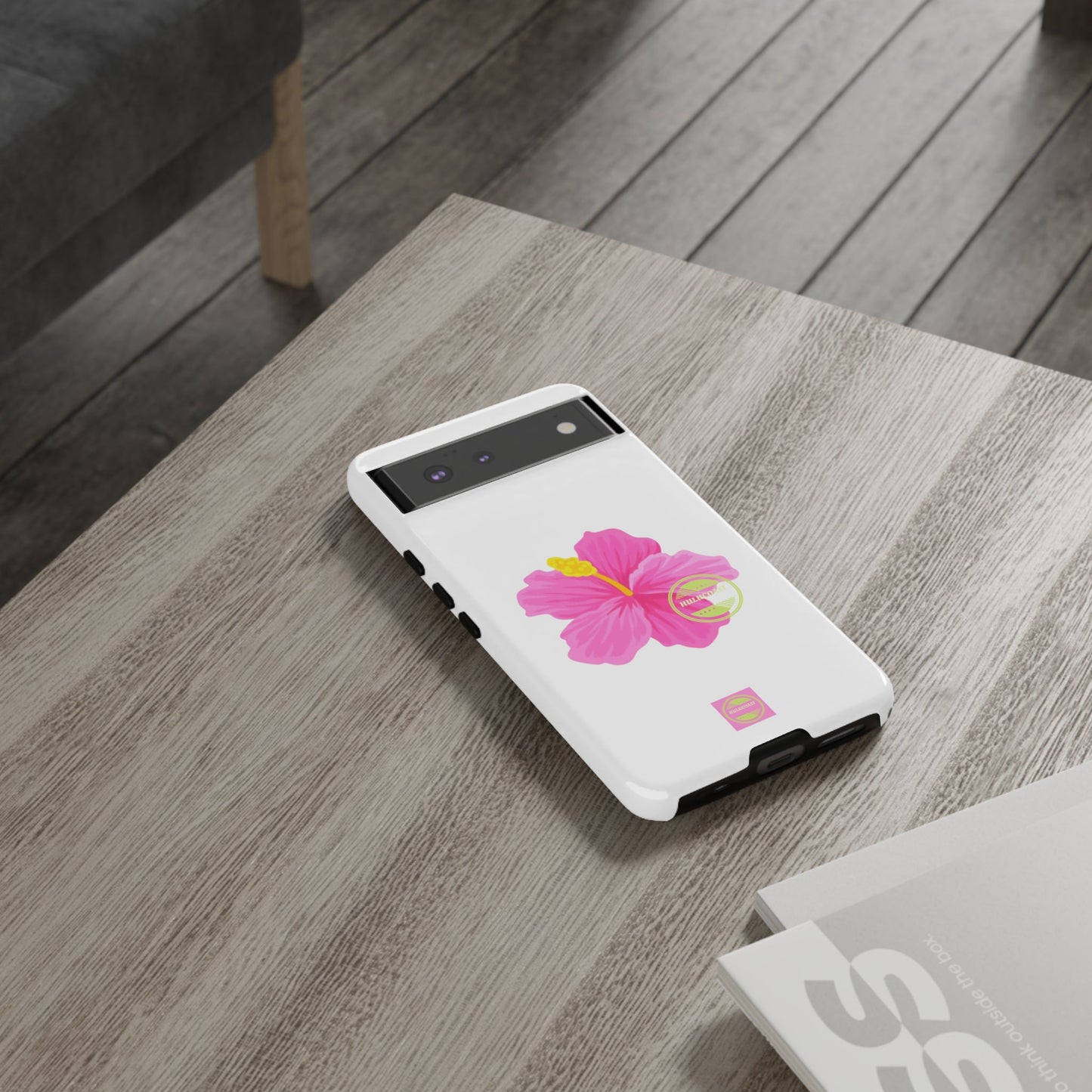 Aloha white phone case