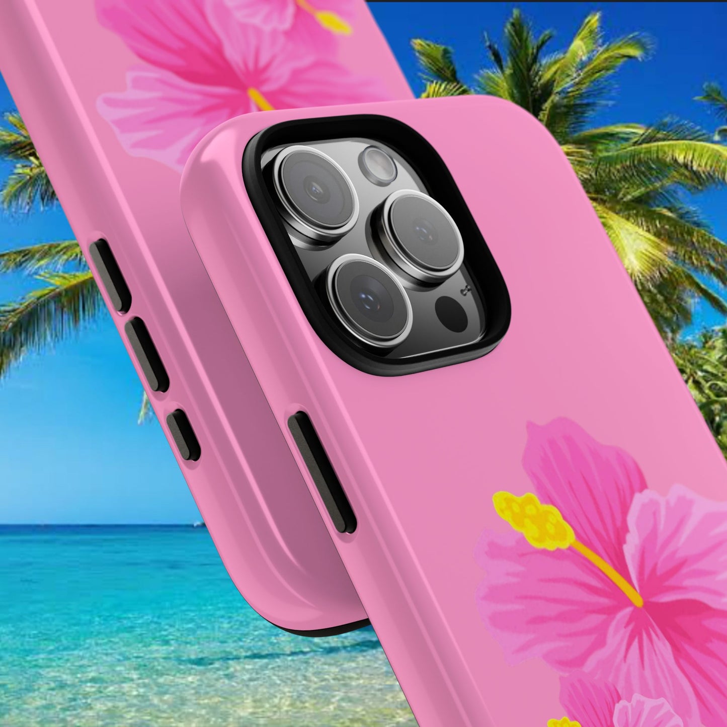 Aloha pink phone case