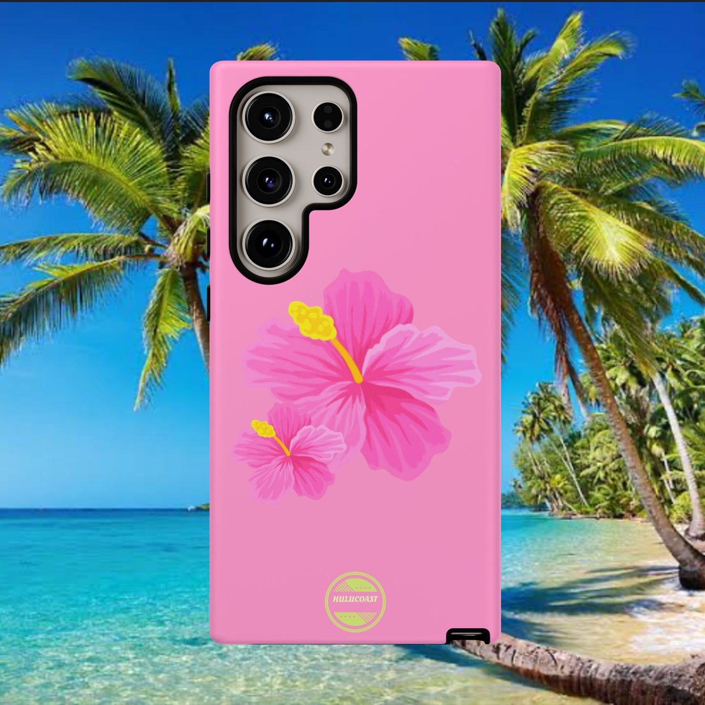 Aloha pink phone case