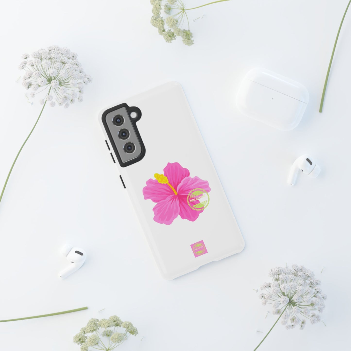 Aloha white phone case