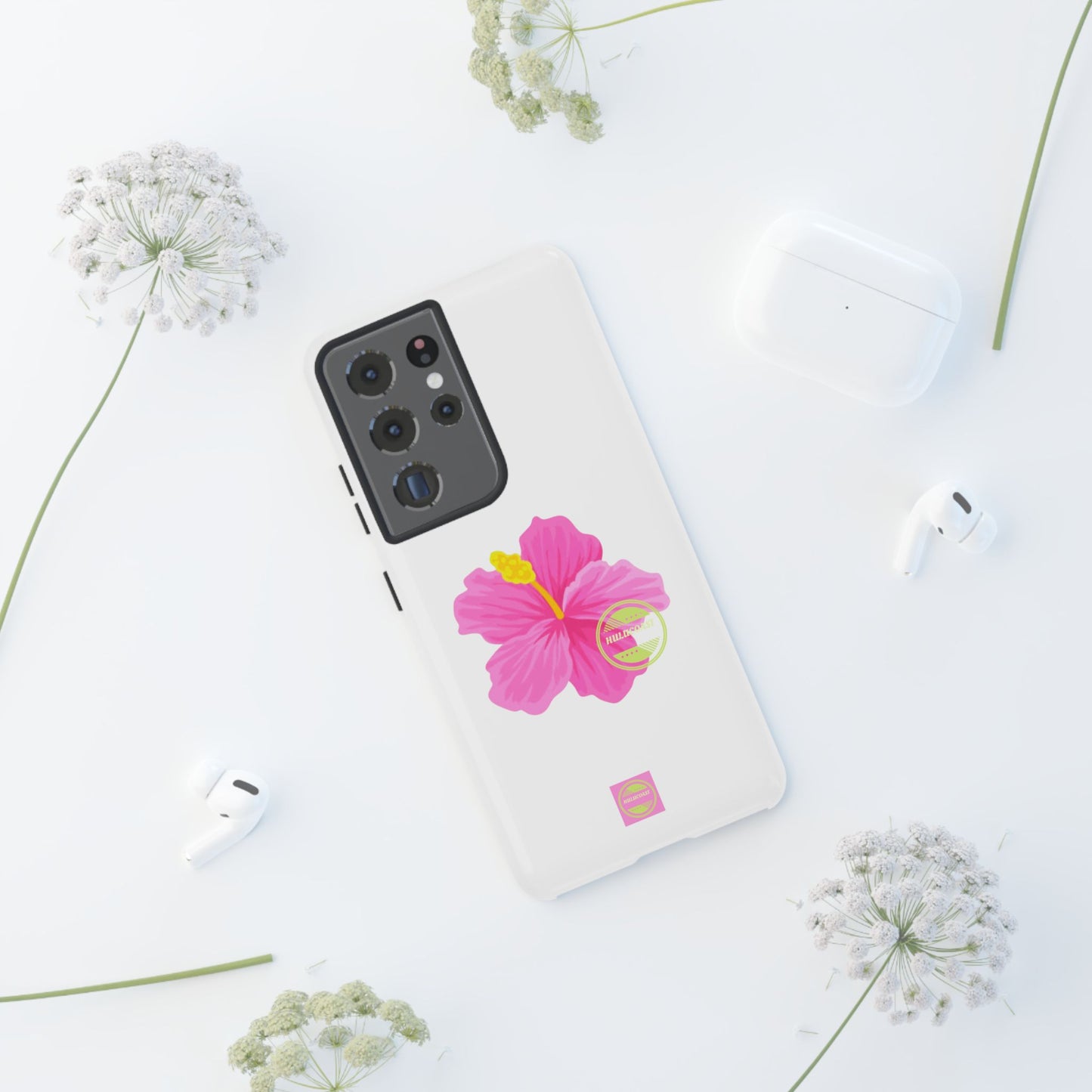 Aloha white phone case