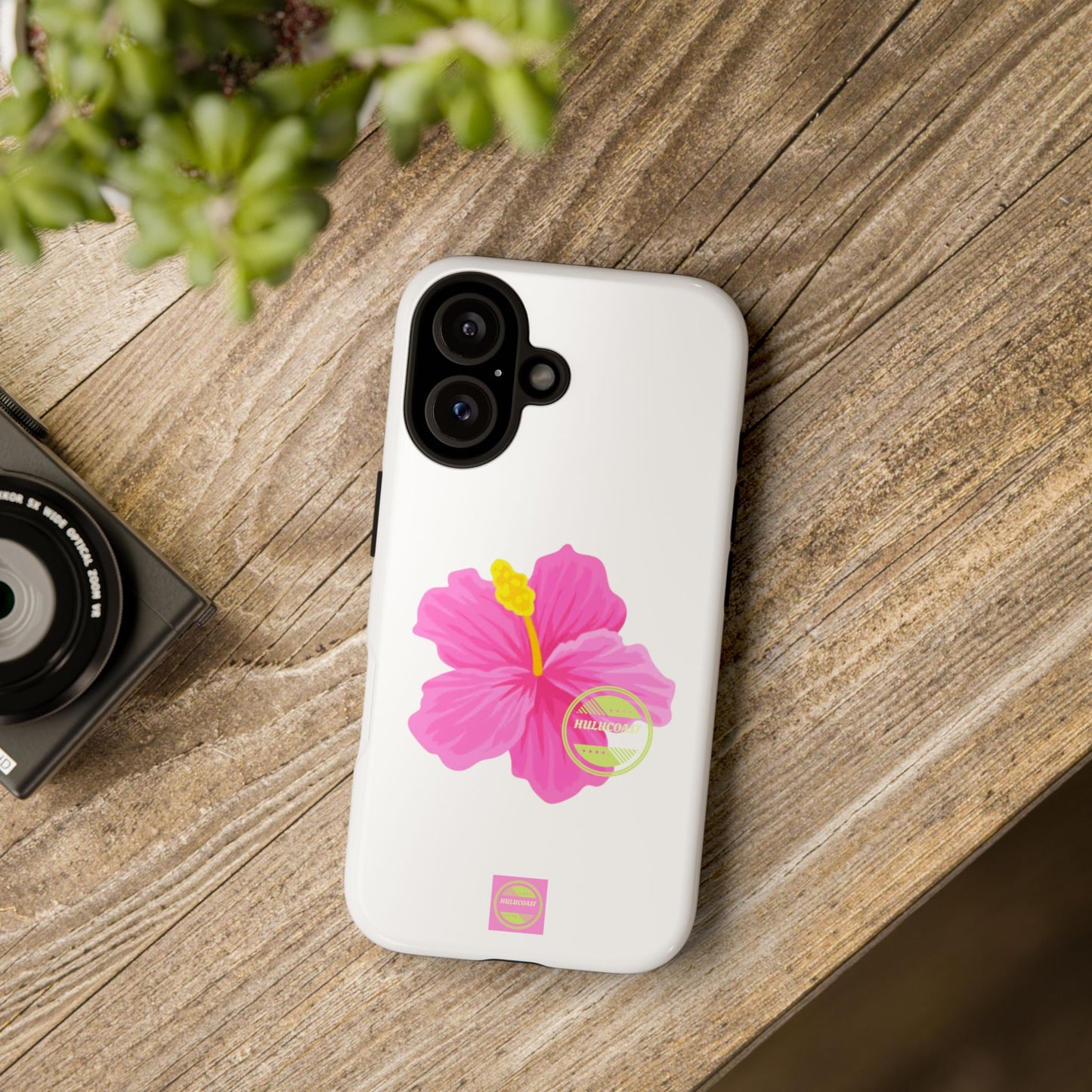 Aloha white phone case