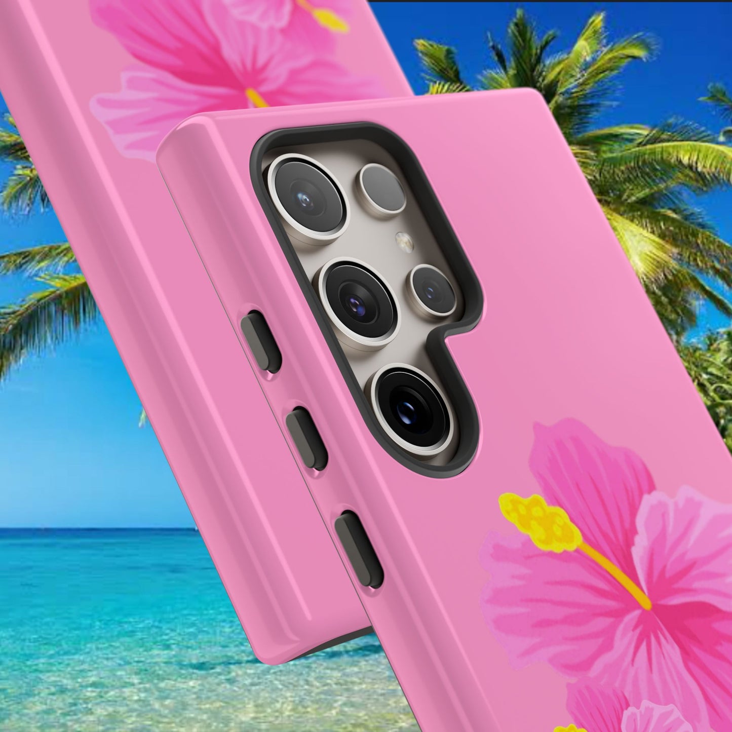 Aloha pink phone case