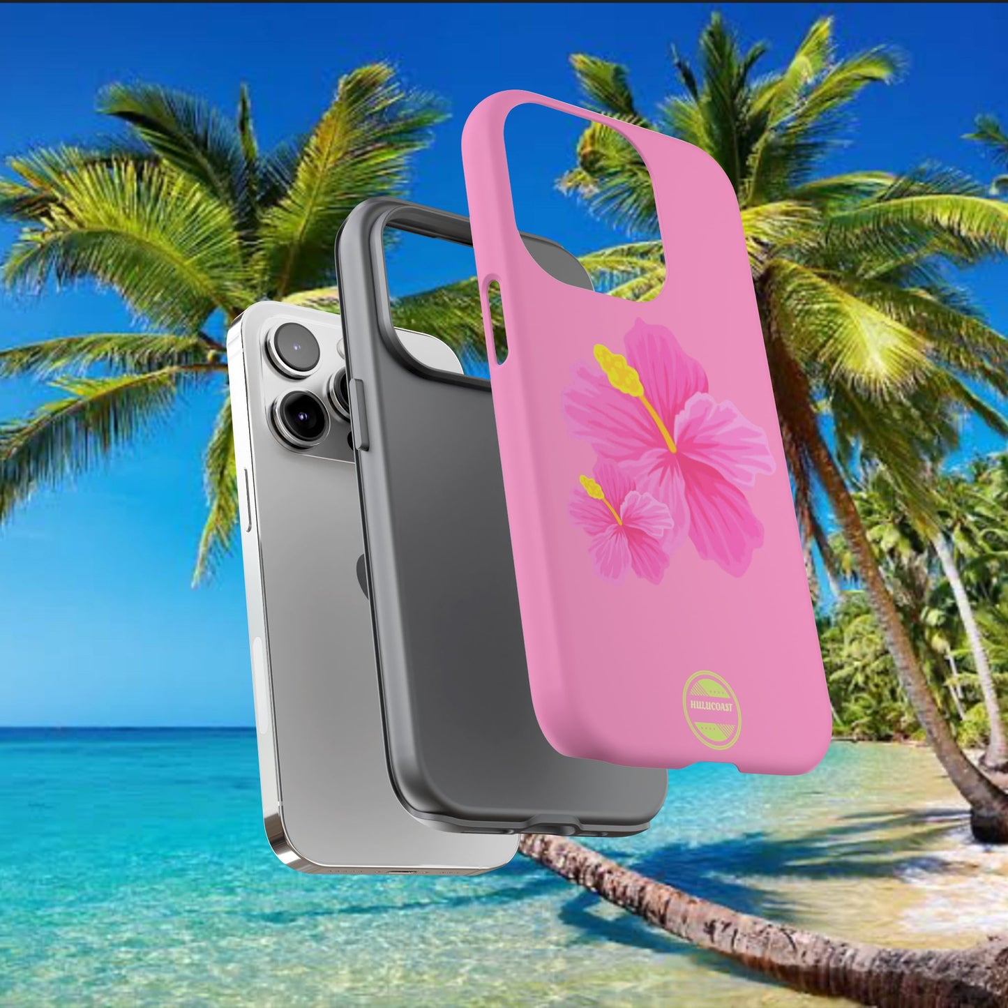 Aloha pink phone case