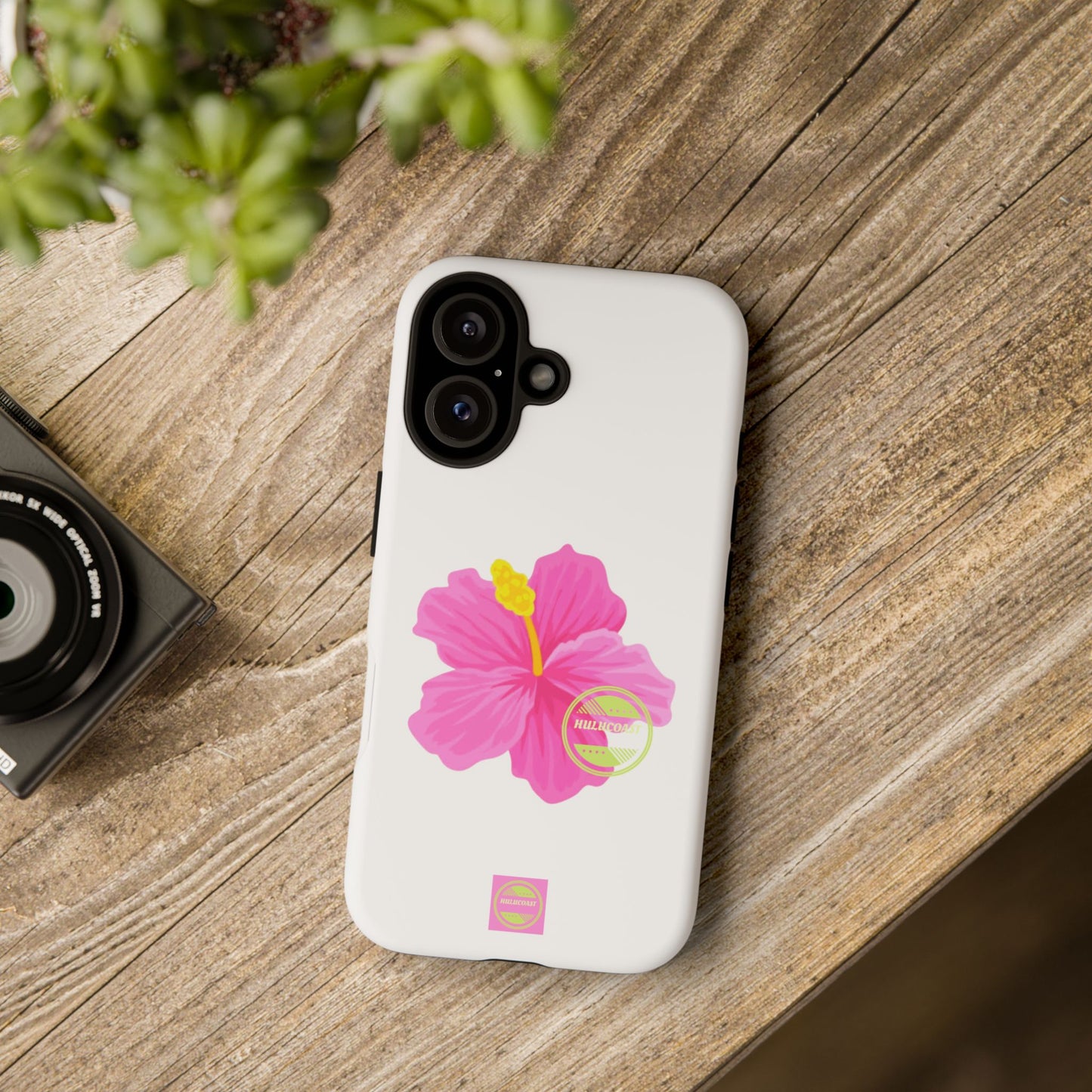 Aloha white phone case