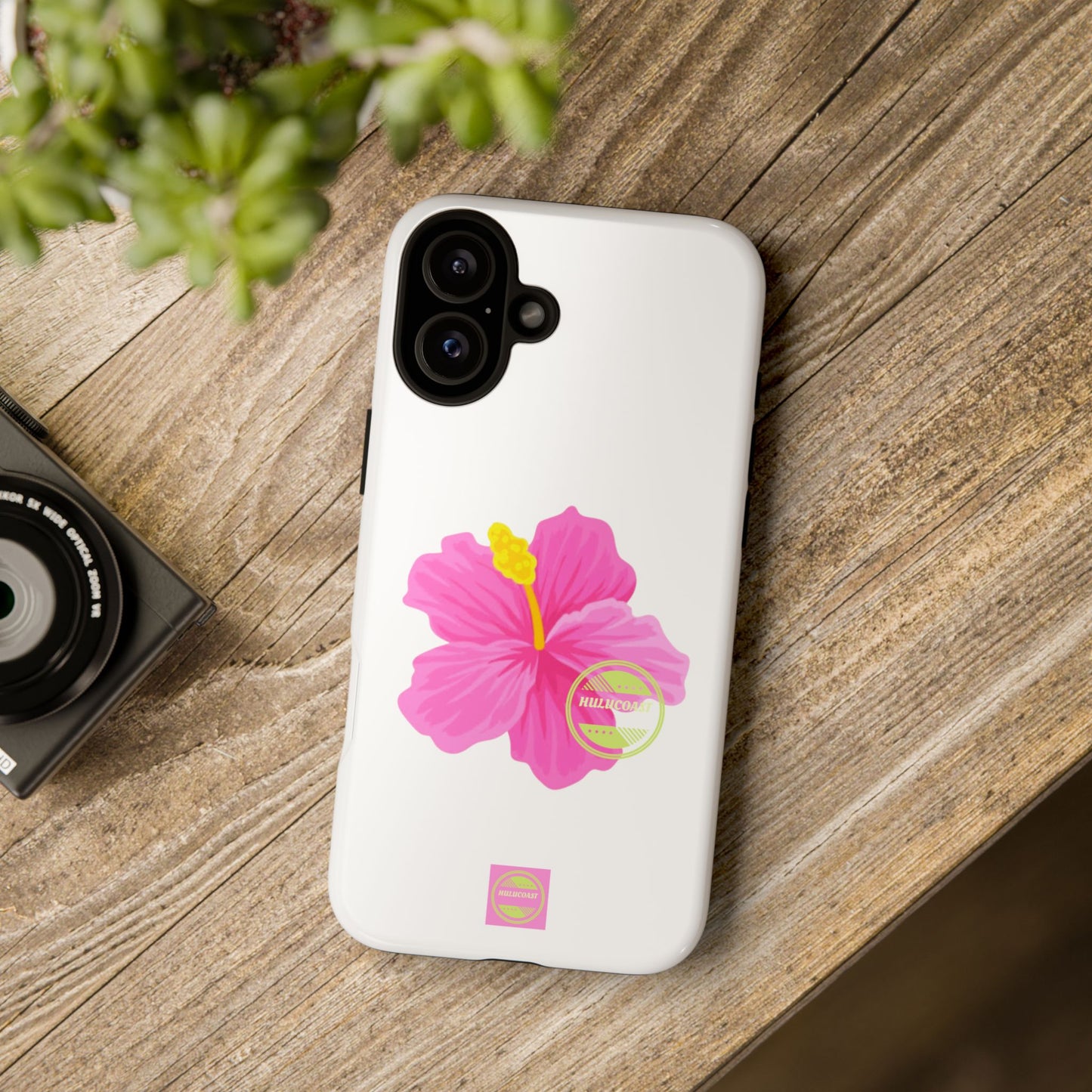 Aloha white phone case