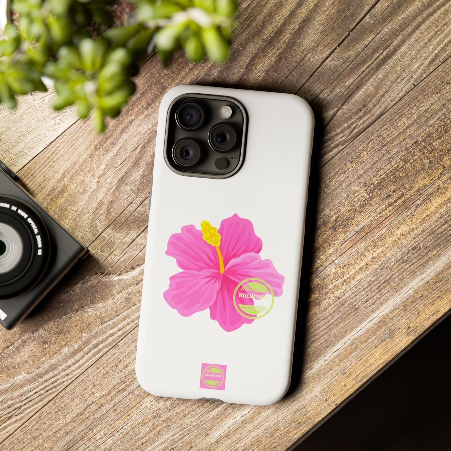 Aloha white phone case