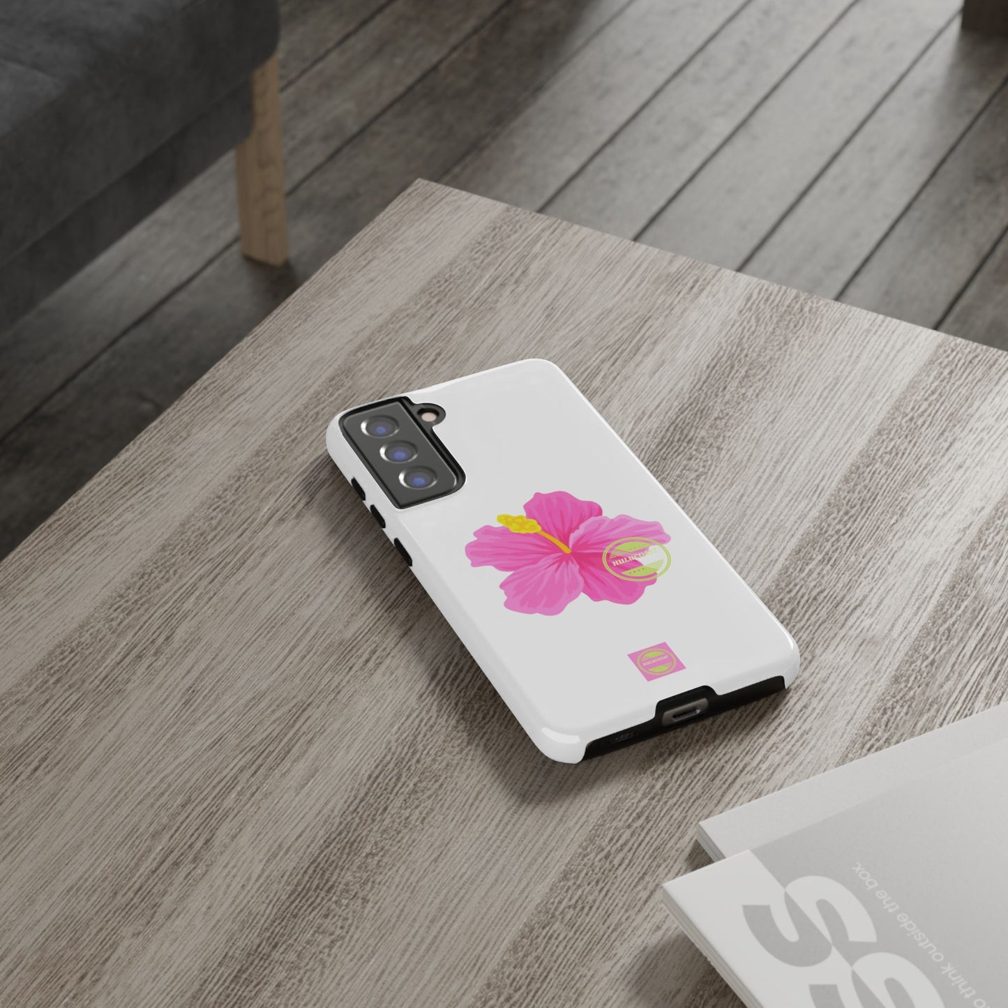 Aloha white phone case